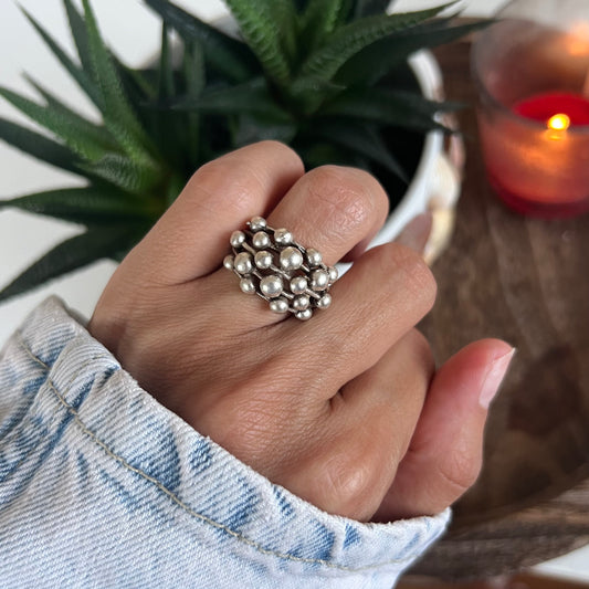 The Dotted Silver Ring